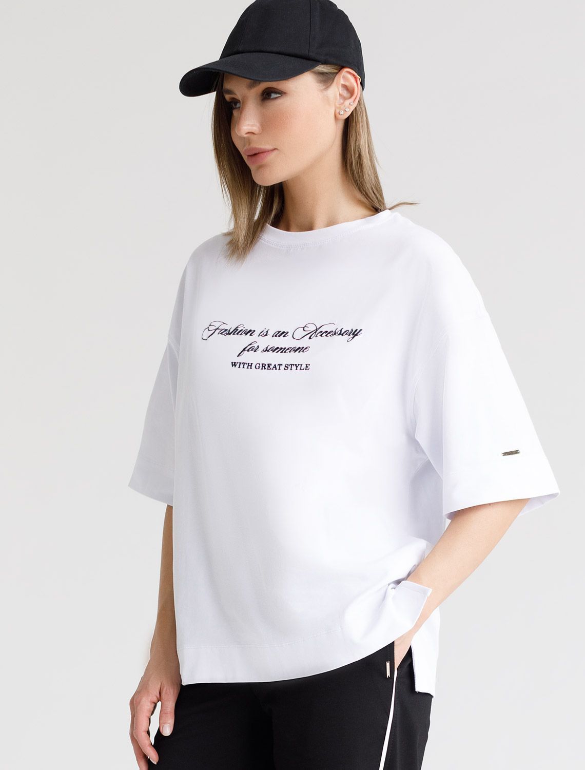 Футболка женская белый_fashion